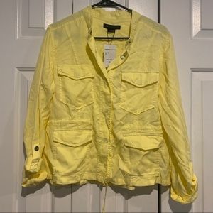 $139 NWT Sanctuary lightweight yellow jack…